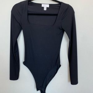 Topshop square neck body suit